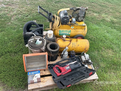Air Compressor, PTO Speed tester, Reciprocating saw, space heater, Submersible pump & Baler belt