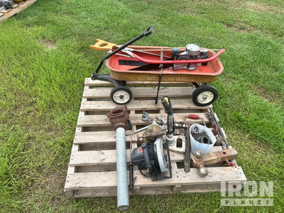 Coaster Wagon, Skill Saw & Hitch