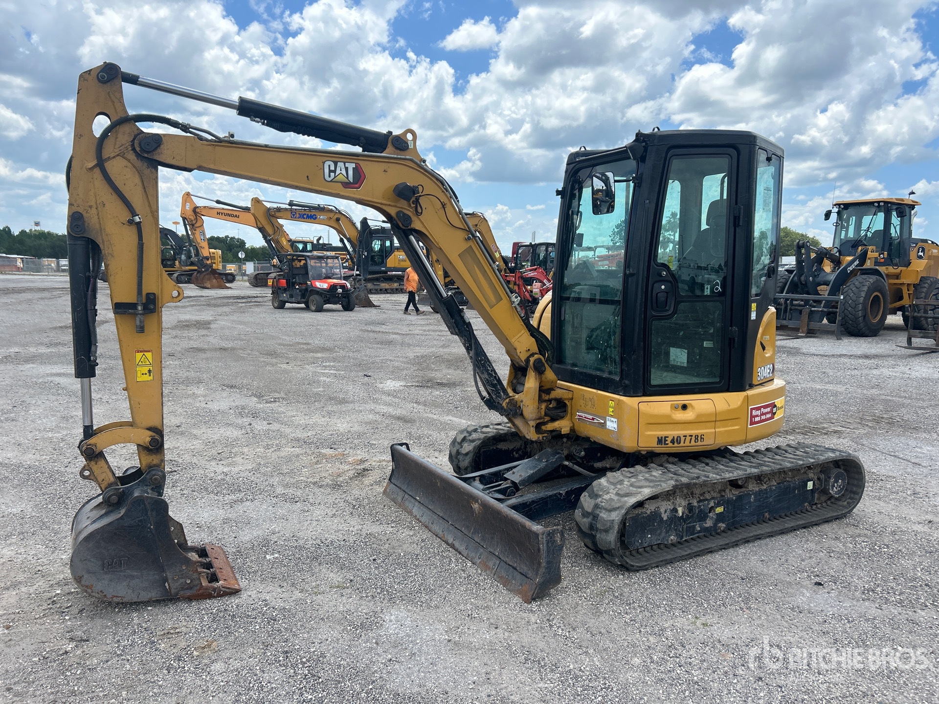 2020 Cat 304E2 CR Mini Excavator
