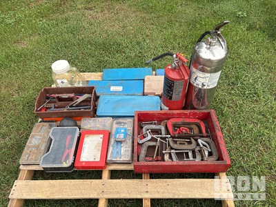 Clamps, Fire Extinguisher, Tap and Die, Socket Set, Socket, O-rings, Pins