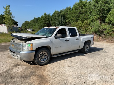 2012 Chevrolet Silverado 1500 4x4 Crew Cab Pickup