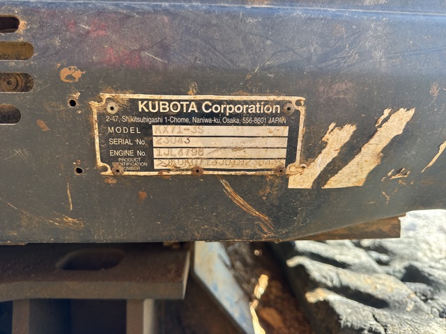 EXCAVADORA KUBOTA KX713S