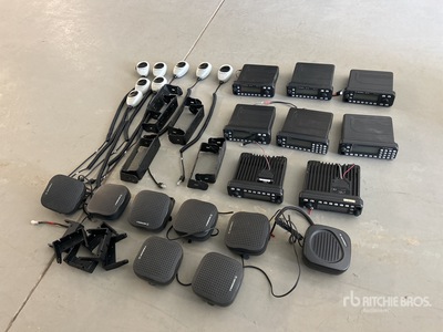 Quantity of (8) Motorola MCS2000 160 Channel VHF Truck Radios