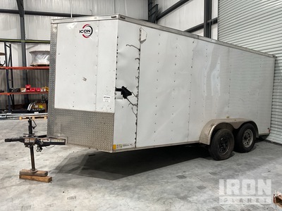 2021 ICON 18 ft T/A Enclosed Trailer