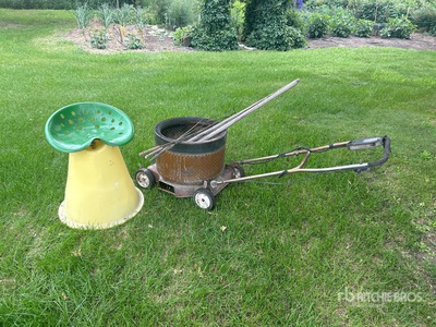 Custom Built Fire Pit & Chair