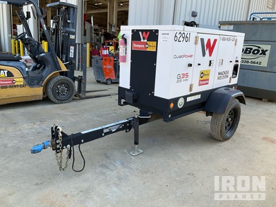 2022 Wacker Neuson G35 28 kW Mobile Generator Set