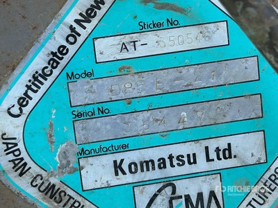 1994 Komatsu D85E-21 Crawler Dozer
