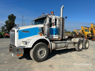 2008 Kenworth T800 6x4 Day Cab Truck Tractor