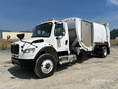 2009 Freightliner M2 106 4x2 Side Loader Waste Collection Truck