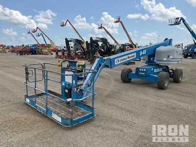 2016 Genie S45 4WD Diesel Telescopic Boom Lift