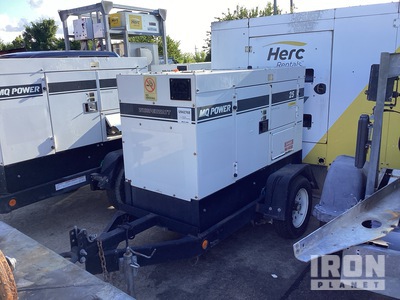 2018 Multiquip DCA25SSIU4F 25 kVA Mobile Stand-By Generator Set