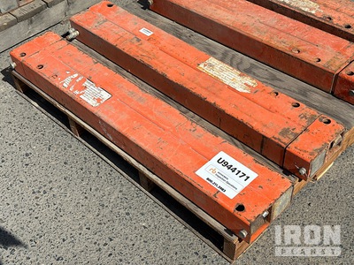 Quantity of (2) Qty of 6 47 in to 77 in Strut Modular Aluminum Quik Box Protección de zanja