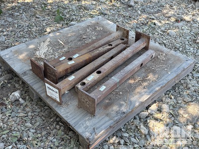 Quantity of (6)   Steel Quik Box Legs