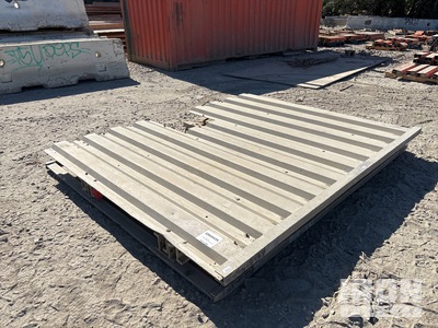 Quik Box 8 ft x 10 ft Aluminum Trench Shield