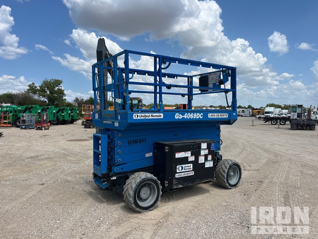ELEVADOR TIJERA 2016 GENIE GS4069DC