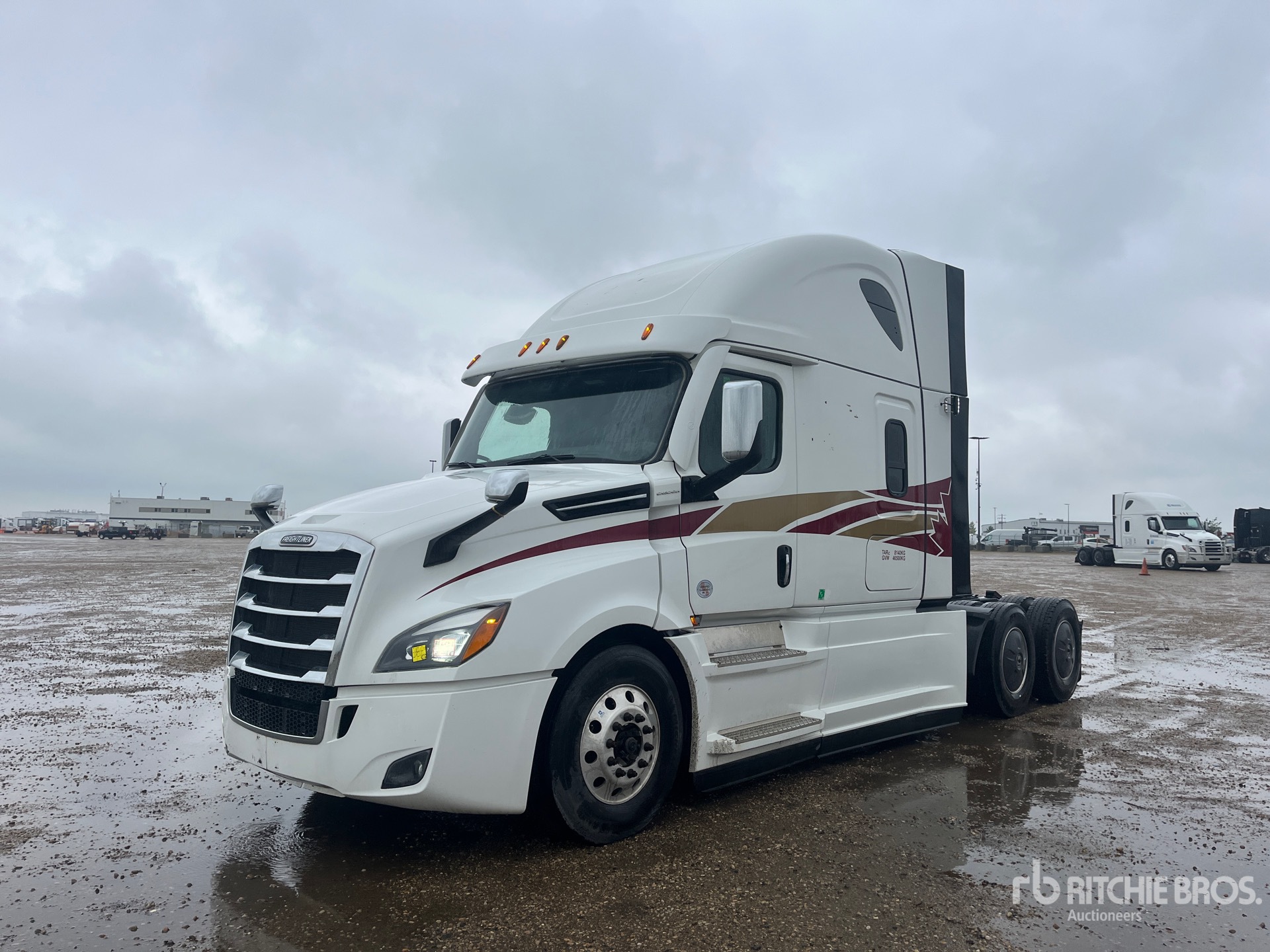 2023 Freightliner Cascadia 126 6x4 T/A Sleeper Truck Tractor
