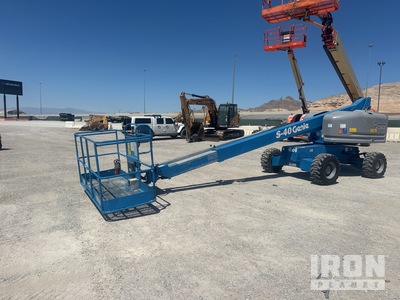 2015 Genie S40 4WD Diesel Telescopic Boom Lift