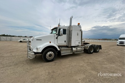 2009 Kenworth T800 6x4 Cabeza Tractora Cabina Dormitorio