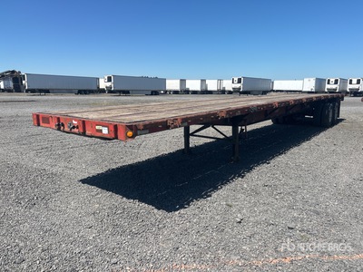 1996 Fontaine 48 ft T/A Flatbed Trailer