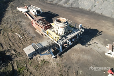 2017 Modular Trommel Fed planta de trituración
