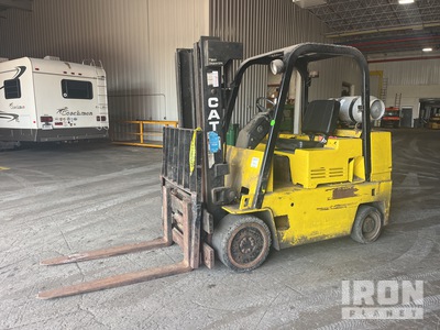1991 Cat T80D 8000 lb Cushion Tire Forklift