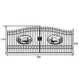 Greatbear Wrought Iron Driveway Gate (Unused)