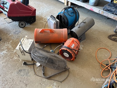 Quantity of Heaters and Fans