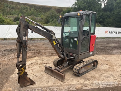 2018 Volvo EC18D Mini pelle hydraulique