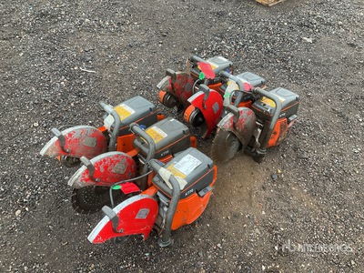 Quantity of (6) Husqvarna K770 Sega cutt-off