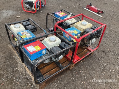 Quantity of (4) Stephill Portable Generator Set