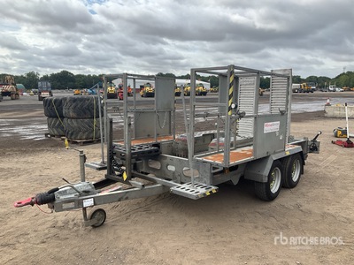 2020 Indespension PL3500 3 m T/A Equipment Trailer