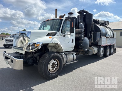 Vactor on 2011 International 6x6 Vacuum Excavator Truck