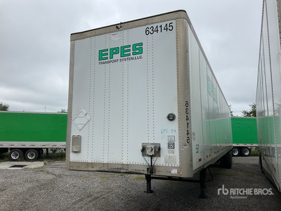2014 Wabash DVCVHPC 53 ft x 102 in T/A Semi-remorque fourgon