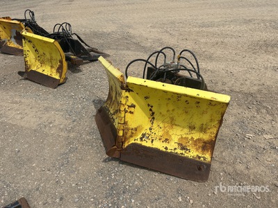 Trackless HV5 52 in Power-V Pala para nieve - Fits Sidewalk Plow