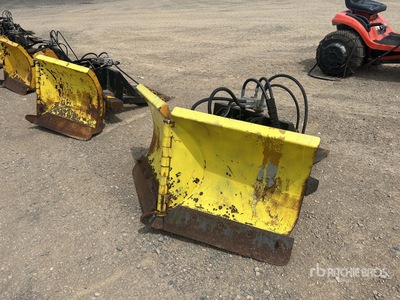Trackless HV5 52 in Power-V Pala para nieve - Fits Sidewalk Plow