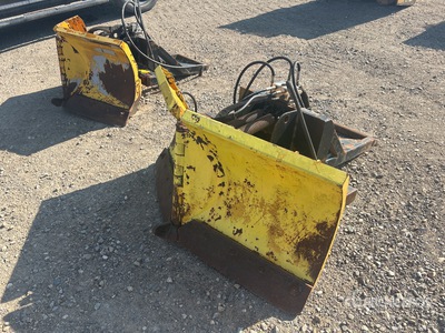 Trackless 54 in V Schneepflug - Fits Sidewalk Plow