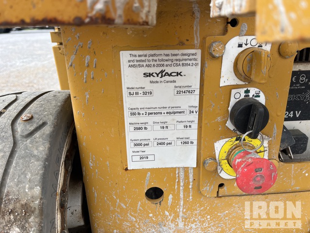 ELEVADOR TIJERA 2019 SKYJACK SJIII3219