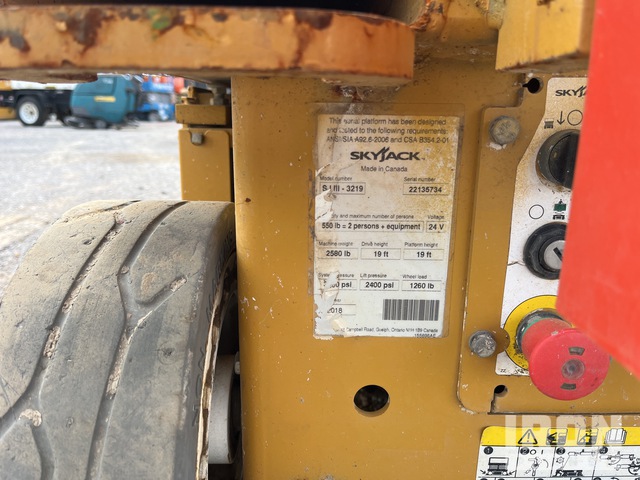 ELEVADOR TIJERA 2018 SKYJACK SJIII3219