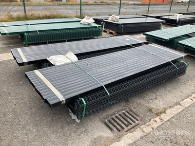 2.4 m x 2.2 m Powder Coated Black Staccionata (Unused)