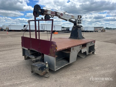 Hydraulic Boom Plateau Ridelle pour Camion