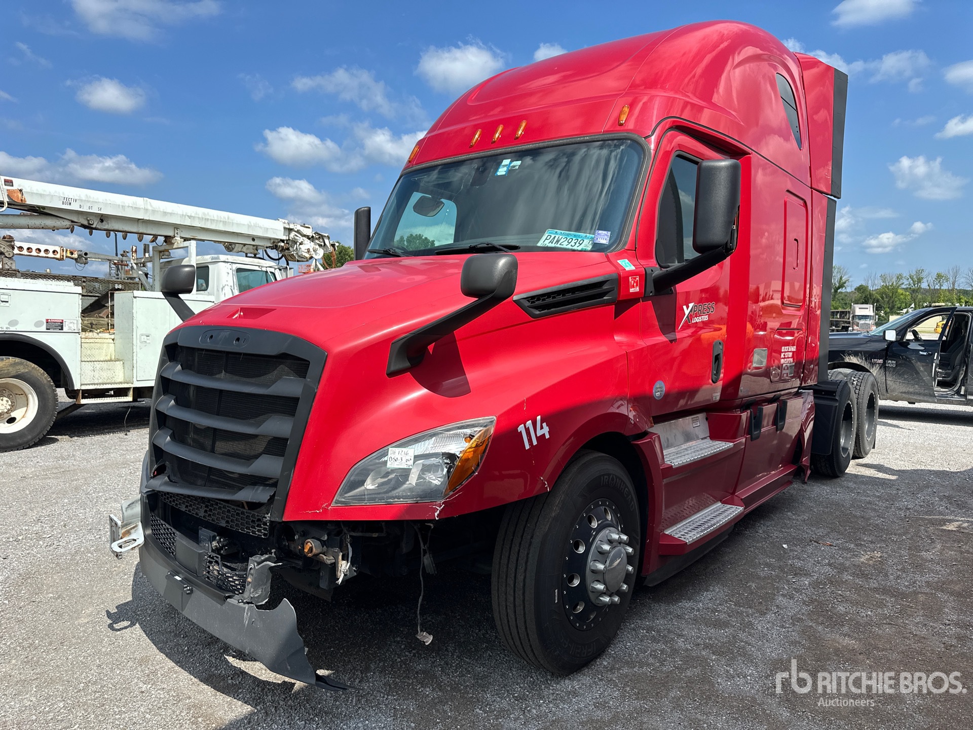 2019 Freightliner Cascadia 126 Cabina con cuccetta per trattore stradale