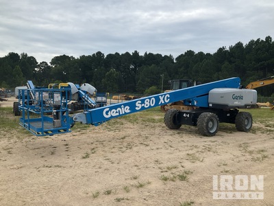 2019 Genie S-80 4WD Diesel Telescopic Boom Lift
