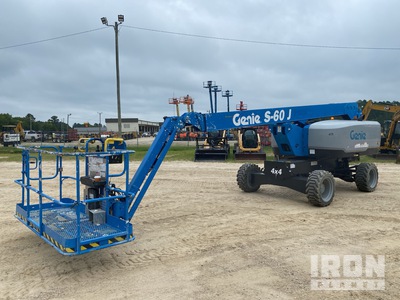 2022 Genie S-60J 4WD Diesel Plataforma Elevadora Articulada