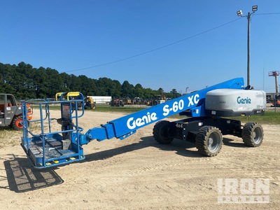 2020 Genie S-60XC 4WD Diesel Plataforma Elevadora Telescópica