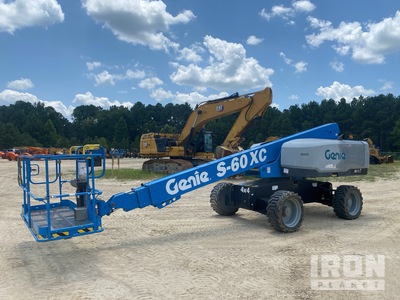 2019 Genie S-60XC 4WD Diesel Plataforma Elevadora Telescópica