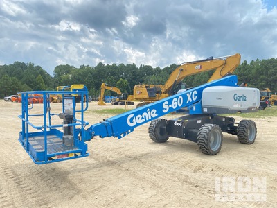 2019 Genie S-60XC 4WD Diesel Plataforma Elevadora Telescópica