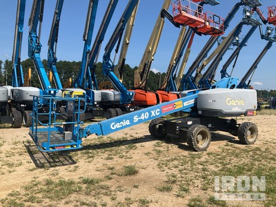 2019 Genie S-40XC 4WD Diesel Telescopic Boom Lift
