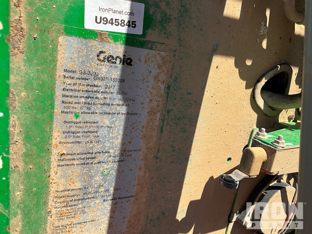 ELEVADOR TIJERA 2017 GENIE GS3232