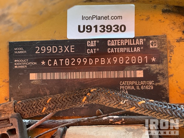 MINI CARGADOR SOBRE ORUGAS 2020 CATERPILLAR 299D3XE