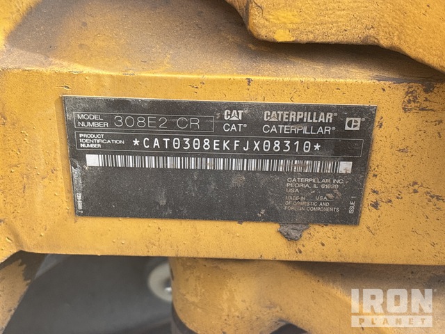 EXCAVADORA 2017 CATERPILLAR 308E2CR